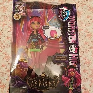 Never opened Howleen Wolf Monster High Doll